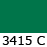 Tahiti Green PMS 3415C